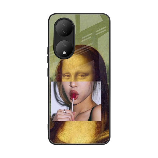 La Mona Lisa back phone cover | glass case for Vivo-y100