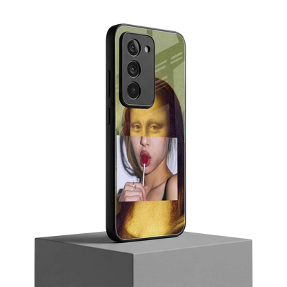 La Mona Lisa redmi 15 5g mobile cover | shockproof glass phone case