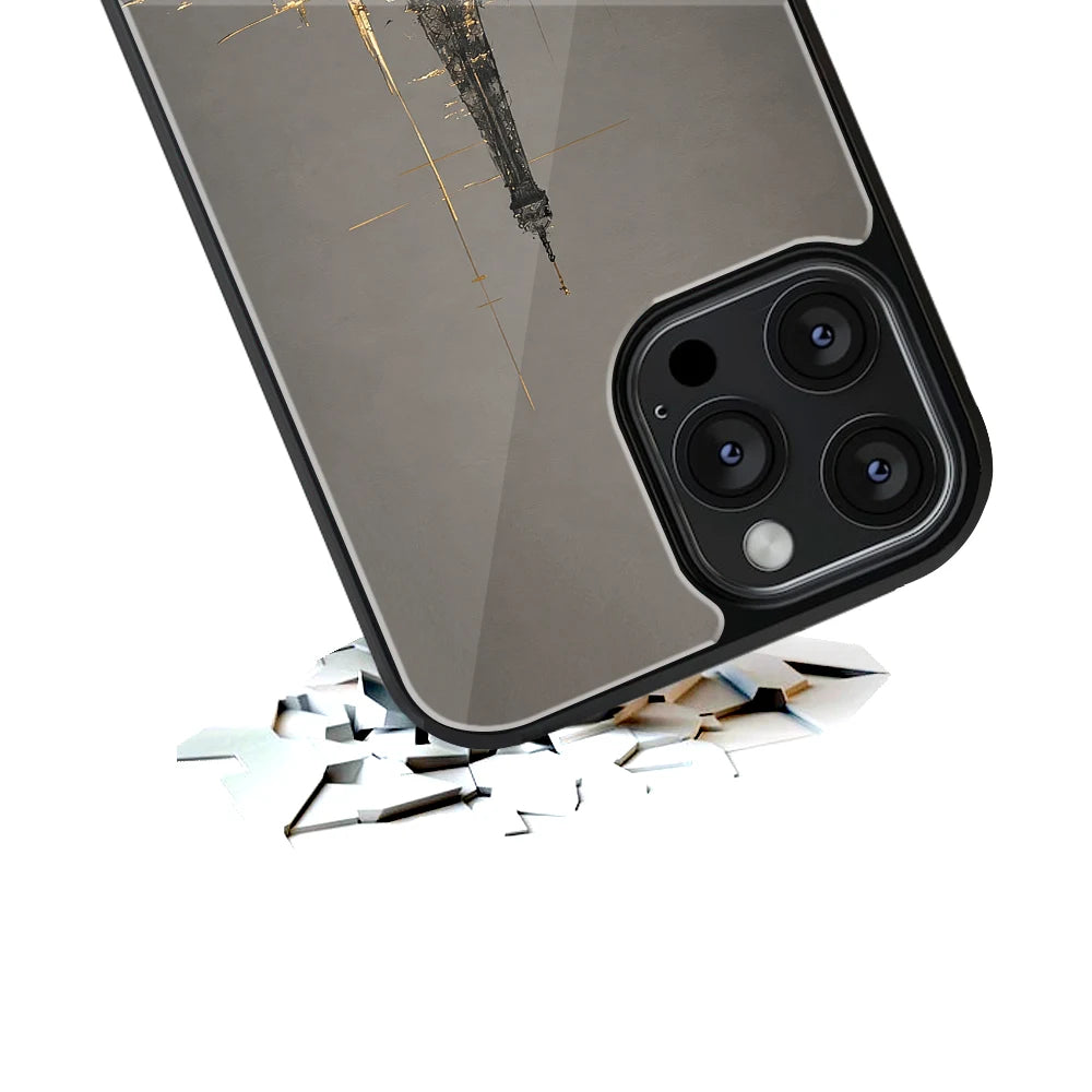 Durable Glass Back Mobile Case for iPhone, Samsung, OnePlus, Google Pixel, Redmi, Vivo, Oppo