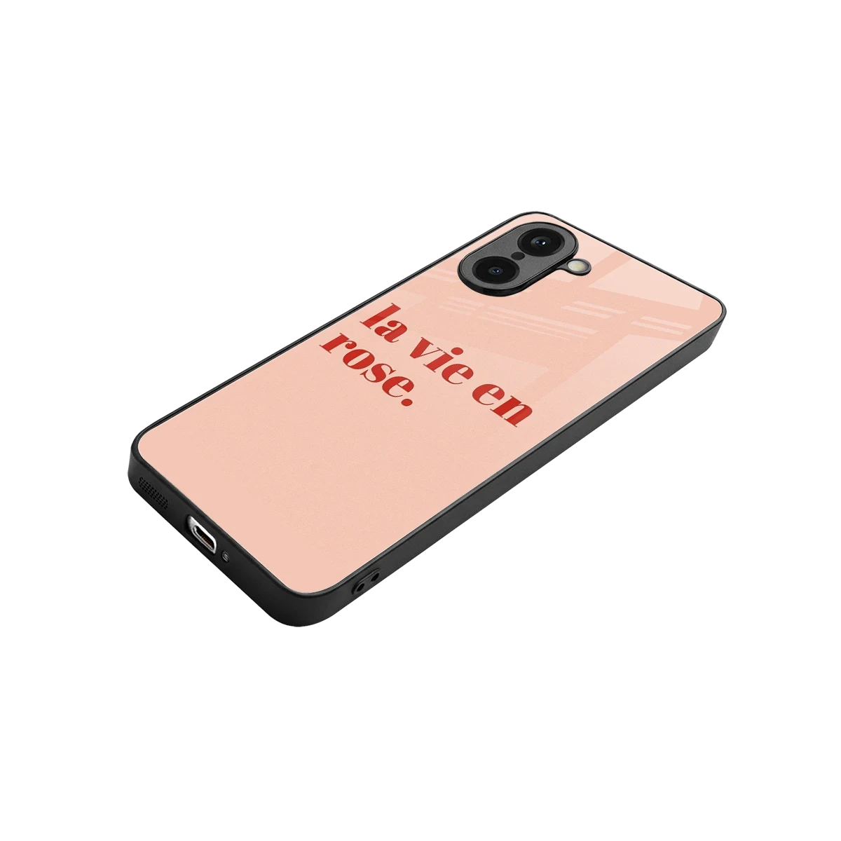 La Vie En Rose Quote stylish phone case for oneplus nord ce5 5g | glossy glass and slim fit