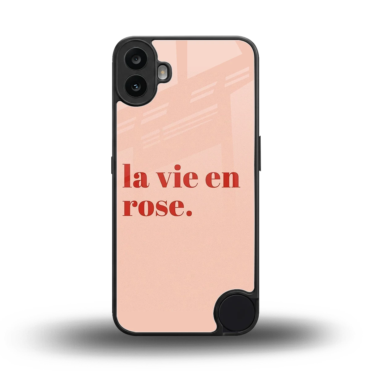 La Vie En Rose Quote back phone cover | glass case for cmf nothing phone 1