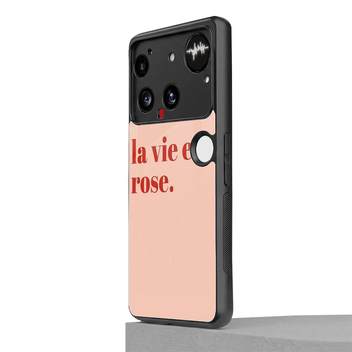 La Vie En Rose Quote nothing phone 3 mobile cover | shockproof glass phone case