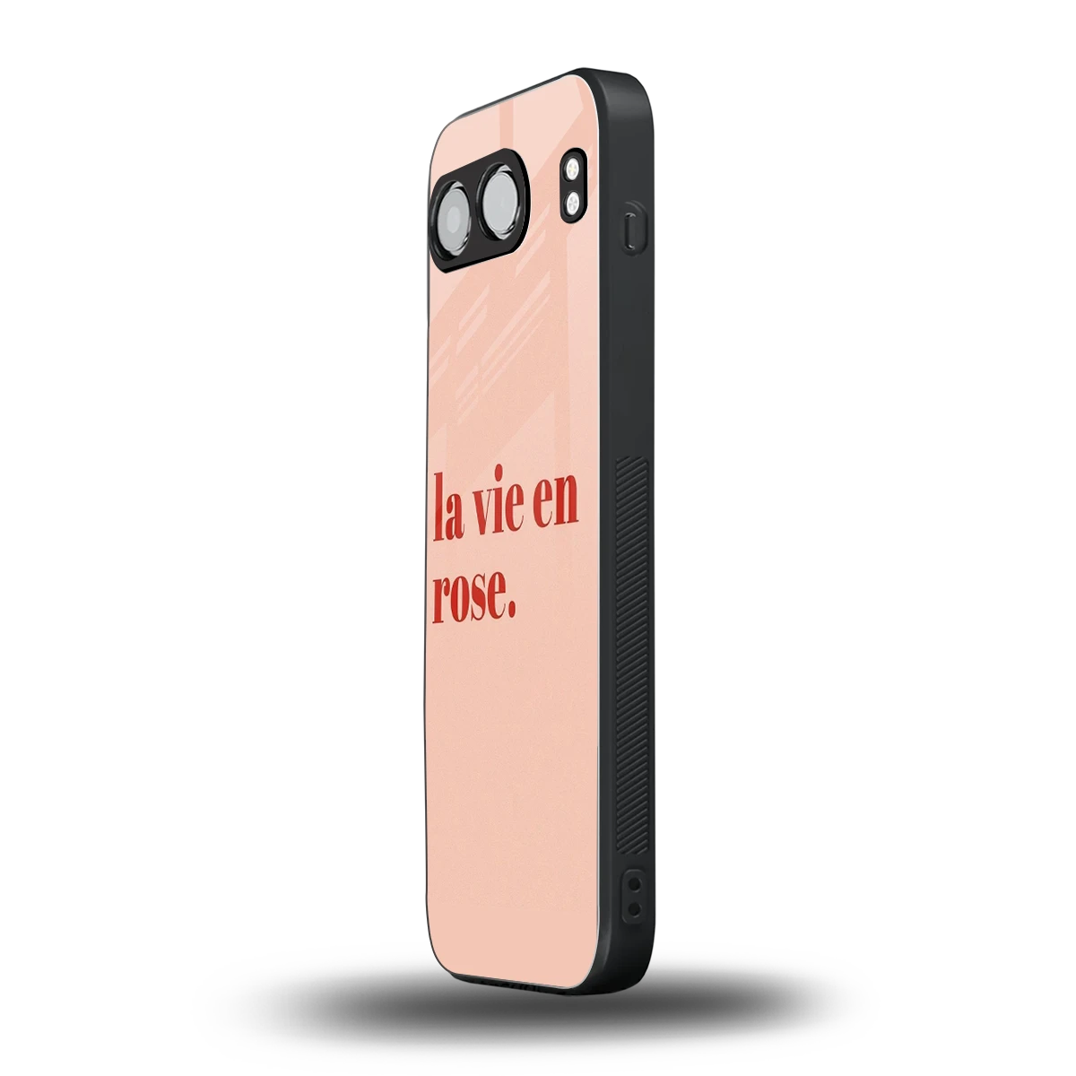 La Vie En Rose Quote oneplus nord 4 mobile cover | shockproof glass phone case