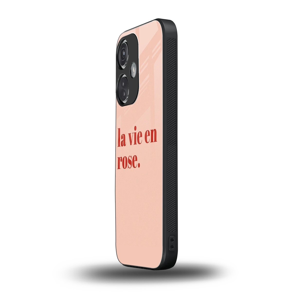 La Vie En Rose Quote oneplus nord ce 3 mobile cover | shockproof glass phone case