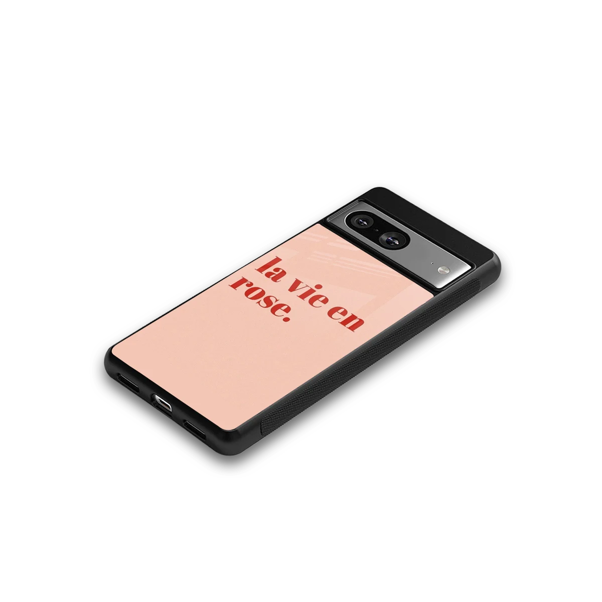 La Vie En Rose Quote google pixel 8 mobile cover | shockproof glass phone case