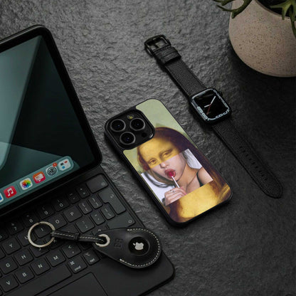 La Mona Lisa Phone Case for Iphone 16 | Glass Case