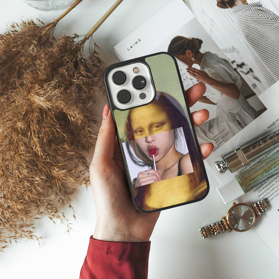 La Mona Lisa Phone Case for Samsung Galaxy S24 Ultra | Glass Case