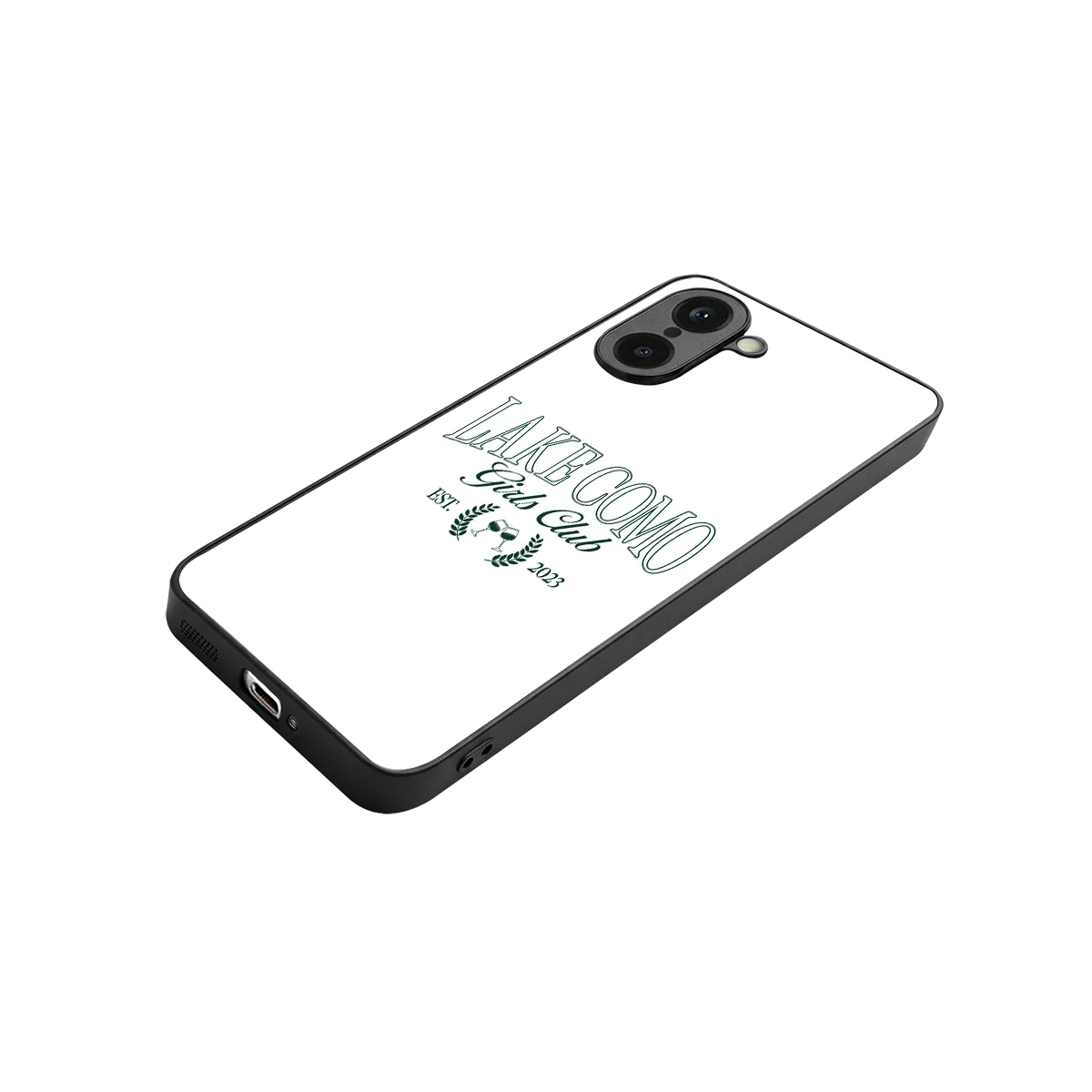 Lake Como stylish phone case for oneplus nord ce5 5g | glossy glass and slim fit