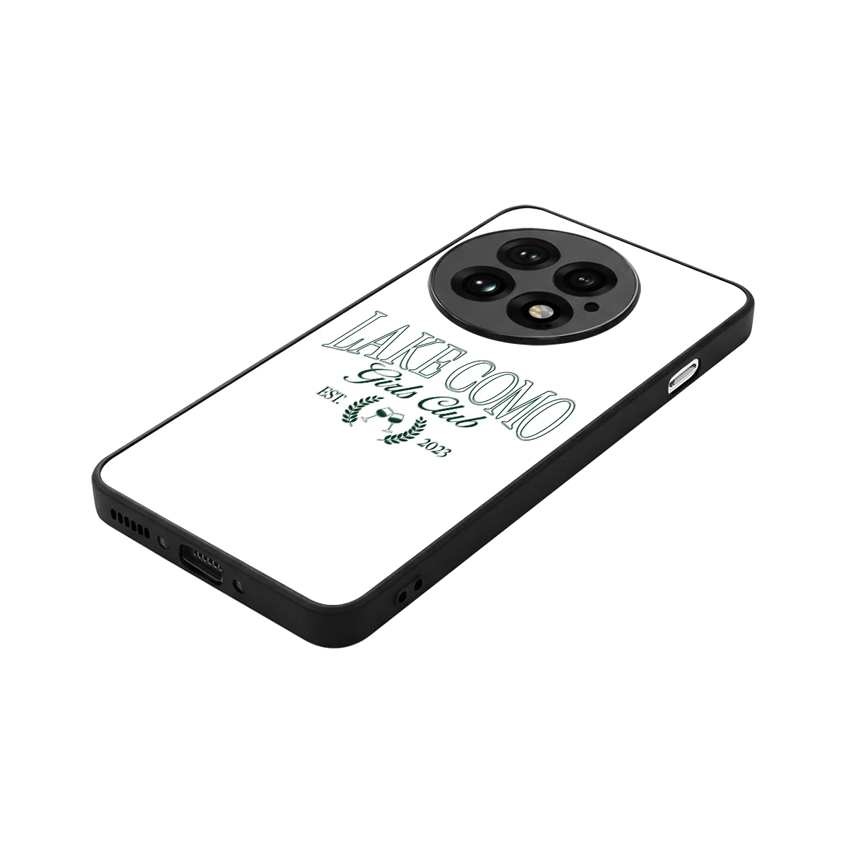 Lake Como stylish phone case for oneplus 13 | glossy glass and slim fit