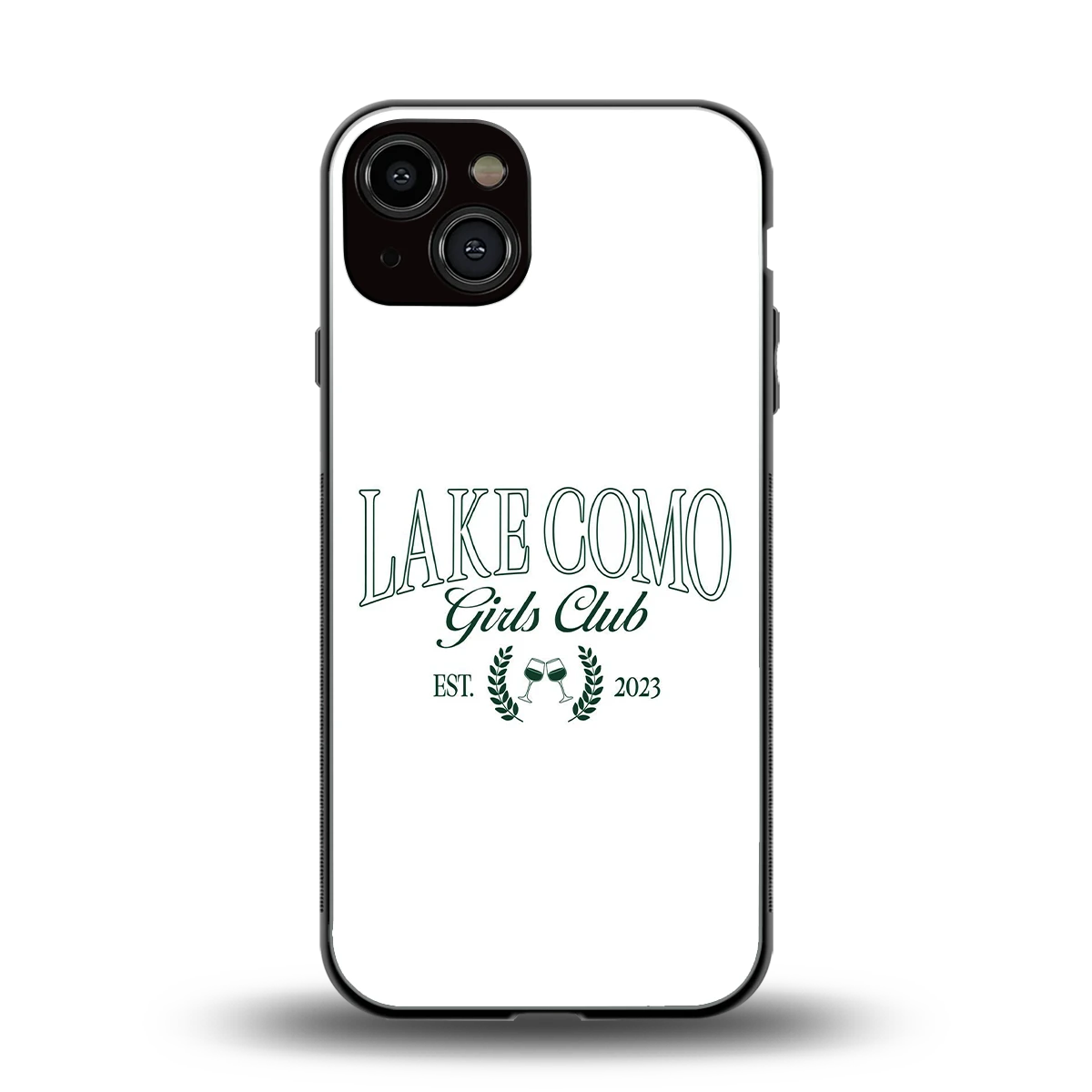 Lake Como back phone cover | glass case for iphone 13