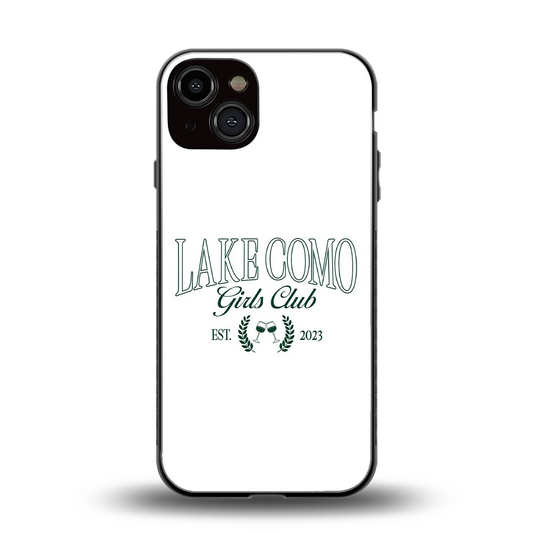 Lake Como back phone cover | glass case for iphone 13
