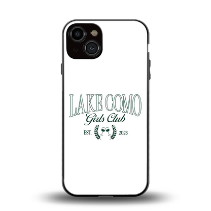 Lake Como back phone cover | glass case for iphone 14
