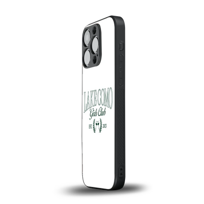 Lake Como iphone 15 pro mobile cover | shockproof glass phone case