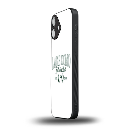 Lake Como iphone 16 plus mobile cover | shockproof glass phone case