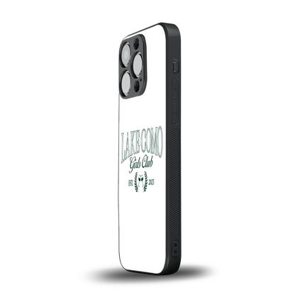 Lake Como iphone 16 pro mobile cover | shockproof glass phone case