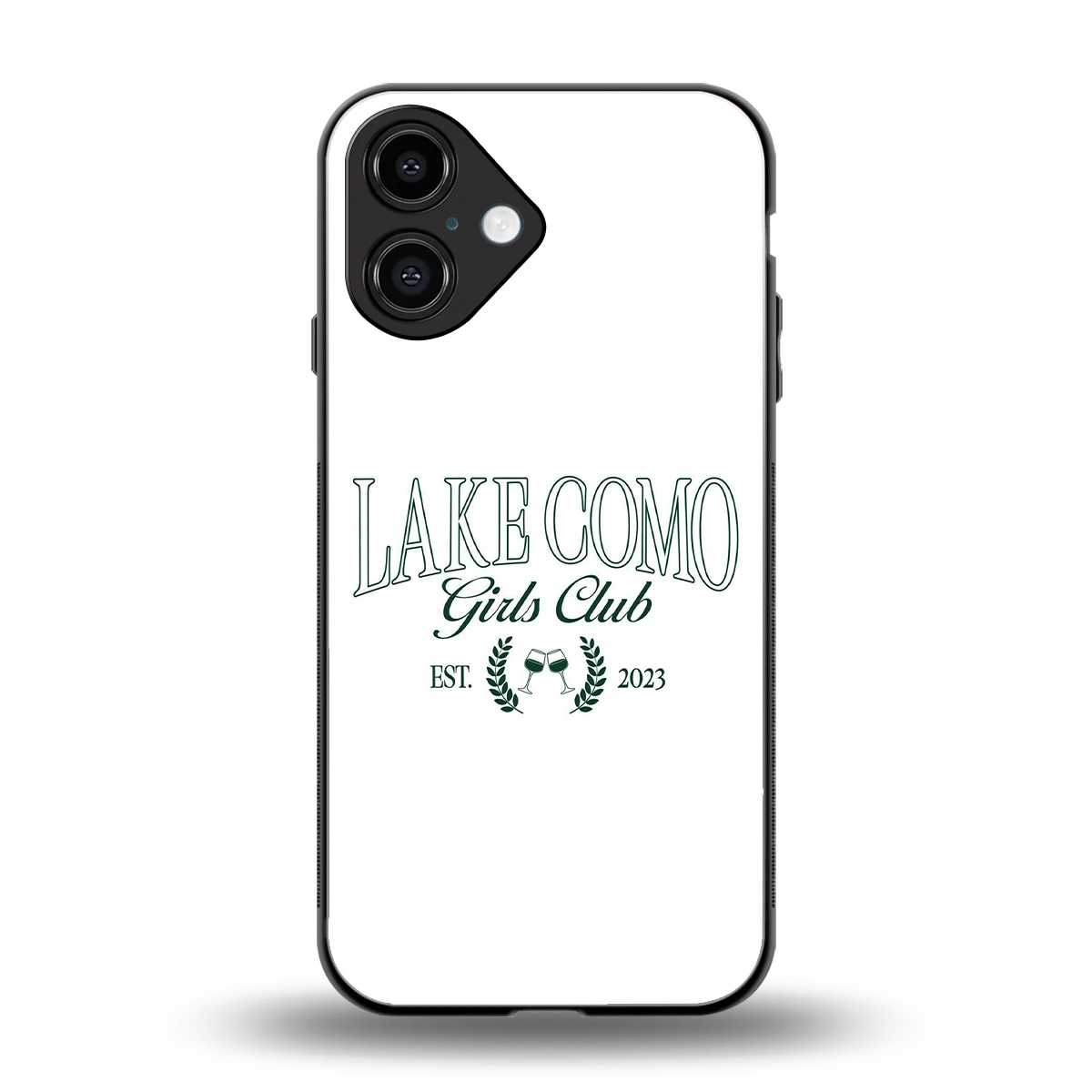 Lake Como back phone cover | glass case for iphone 16