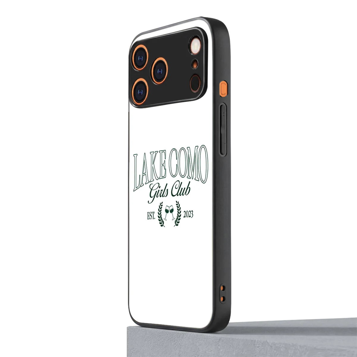 Lake Como iphone 17 pro mobile cover | shockproof glass phone case