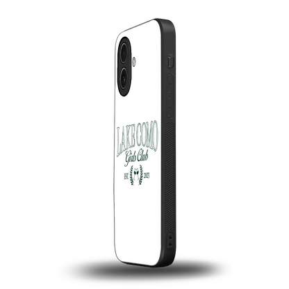 Lake Como iphone 17 mobile cover | shockproof glass phone case