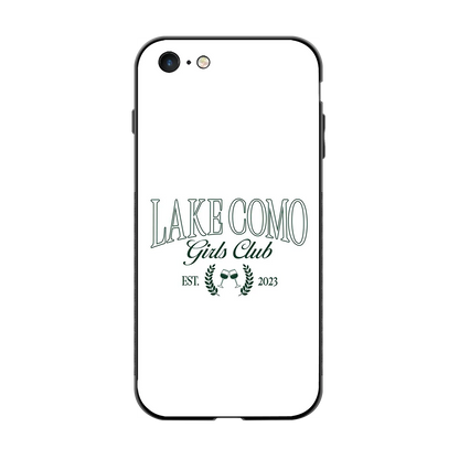 Lake Como back phone cover | glass case for iphone 6