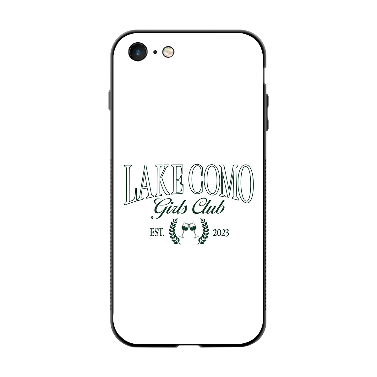 Lake Como back phone cover | glass case for iphone 7