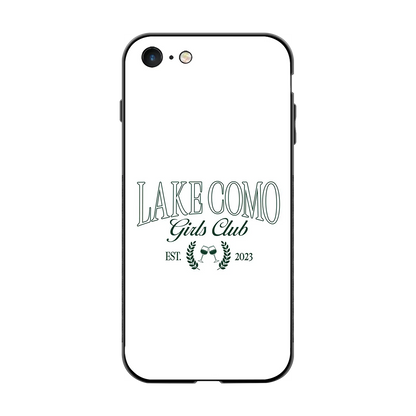 Lake Como back phone cover | glass case for iphone 7
