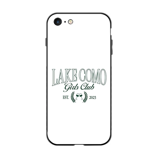 Lake Como back phone cover | glass case for iphone 7