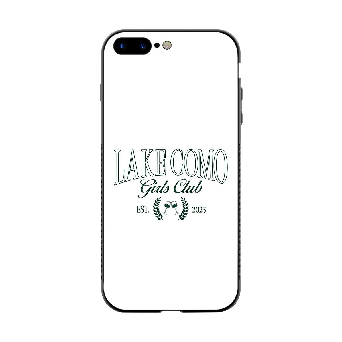 Lake Como back phone cover | glass case for iphone 8 plus