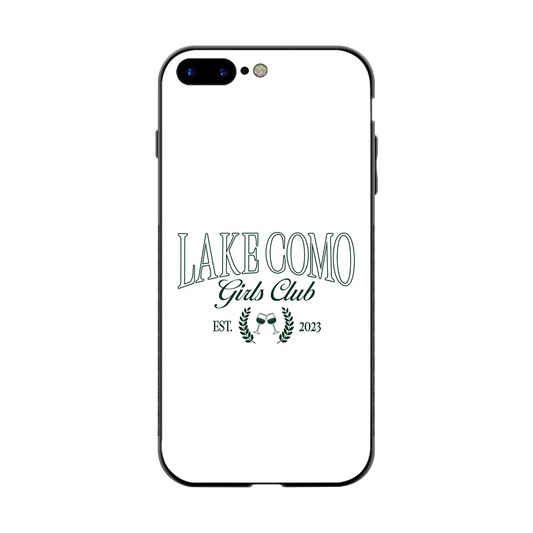 Lake Como back phone cover | glass case for iphone 8 plus