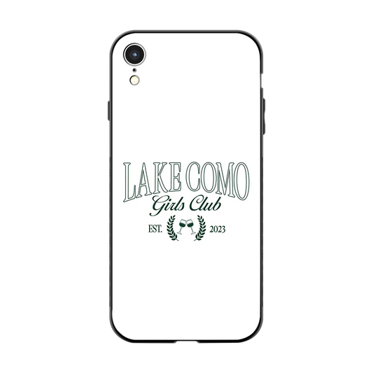 Lake Como back phone cover | glass case for iphone xr