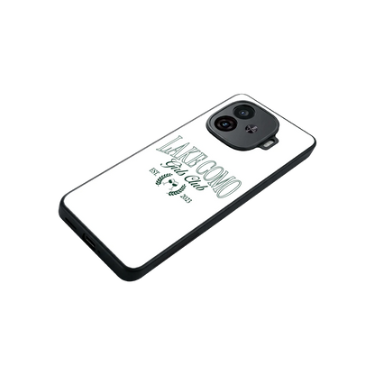 Lake Como stylish phone case for iqoo neo 10r 5g | glossy glass and slim fit