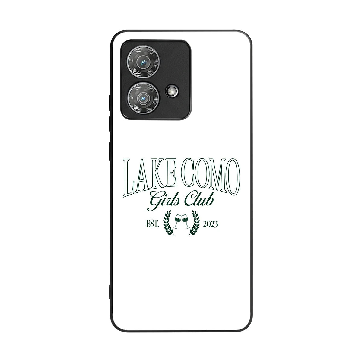 Lake Como back phone cover | glass case for motorola edge 40 neo 5g