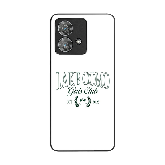 Lake Como back phone cover | glass case for motorola edge 40 neo 5g