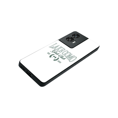 Lake Como stylish phone case for motorola edge 50 fusion | glossy glass and slim fit