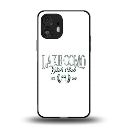 Lake Como back phone cover | glass case for nothing phone 2