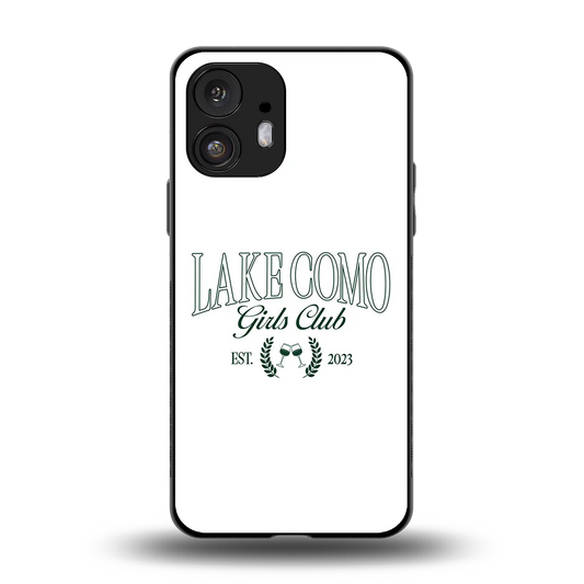 Lake Como back phone cover | glass case for nothing phone 2