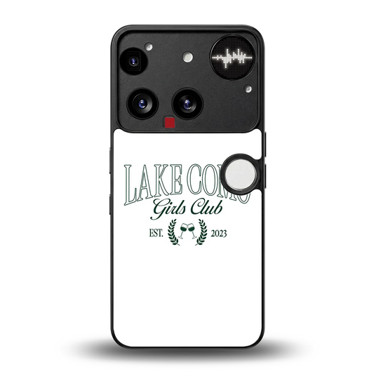 Lake Como back phone cover | glass case for nothing phone 3