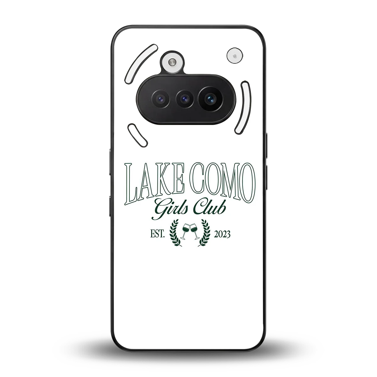 Lake Como back phone cover | glass case for nothing phone 3a