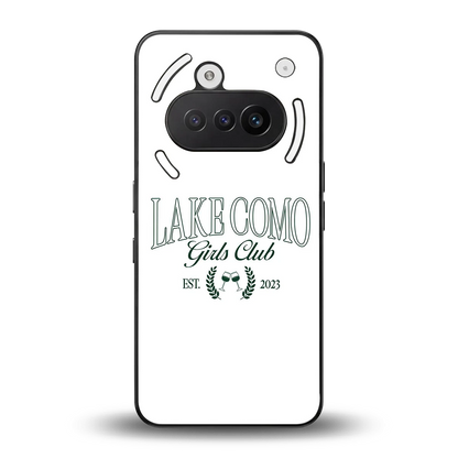 Lake Como back phone cover | glass case for nothing phone 3a