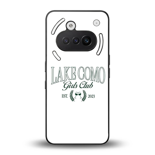 Lake Como back phone cover | glass case for nothing phone 3a