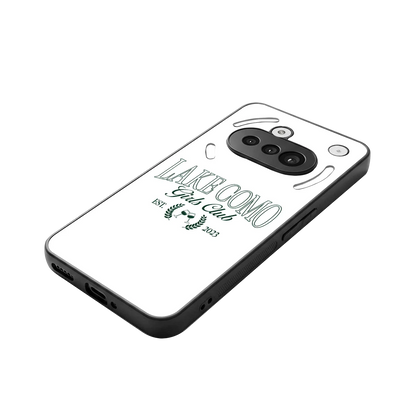 Lake Como stylish phone case for nothing phone 3a | glossy glass and slim fit