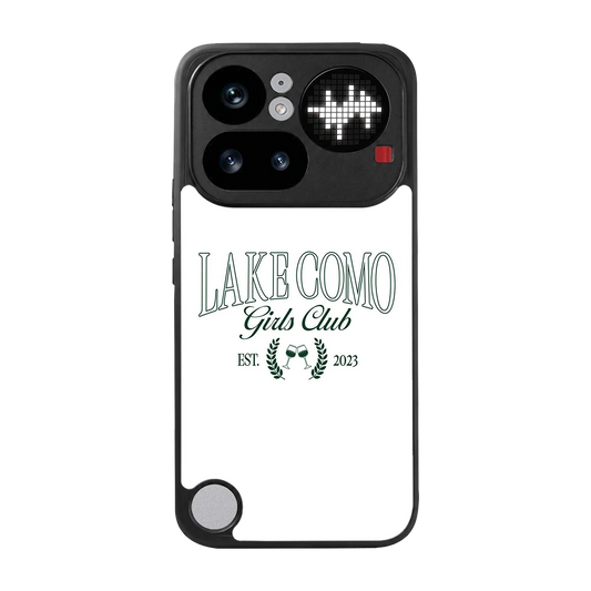 Lake Como back phone cover | glass case for nothing phone 4a pro