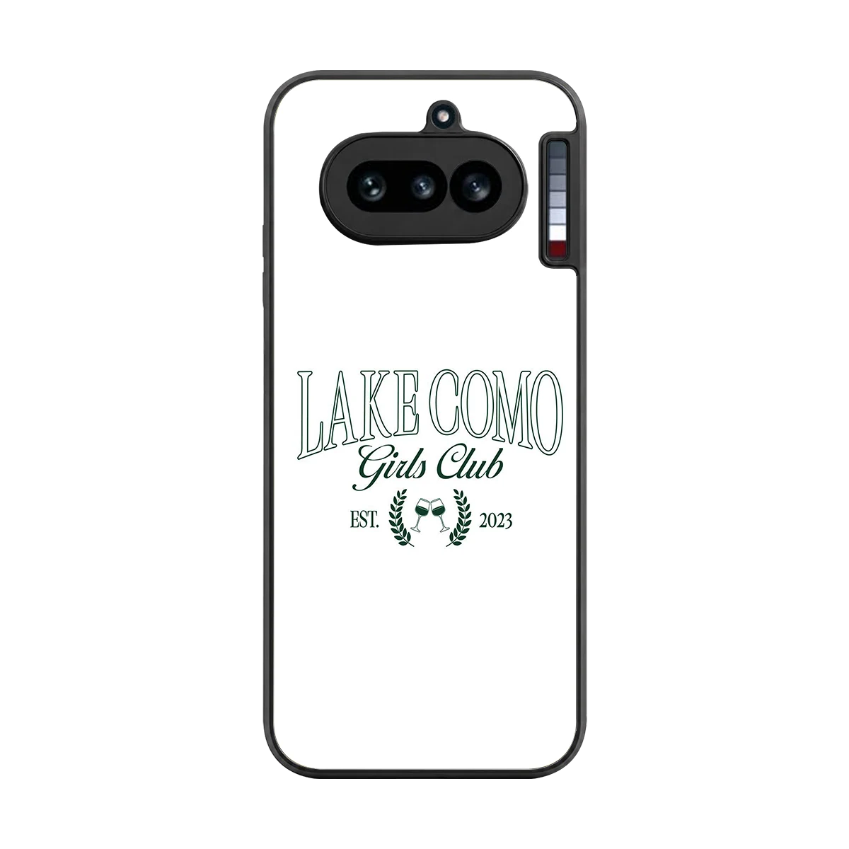 Lake Como back phone cover | glass case for nothing phone 4a