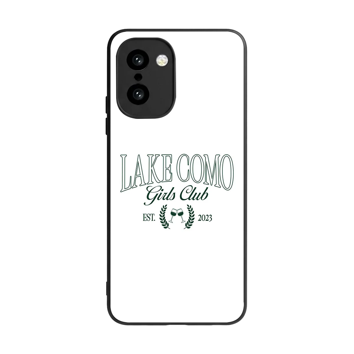 Lake Como back phone cover | glass case for oneplus 15r