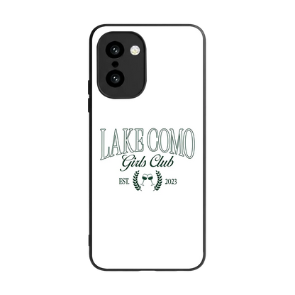 Lake Como back phone cover | glass case for oneplus 15r