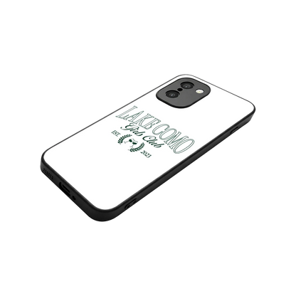Lake Como stylish phone case for oneplus 15r | glossy glass and slim fit