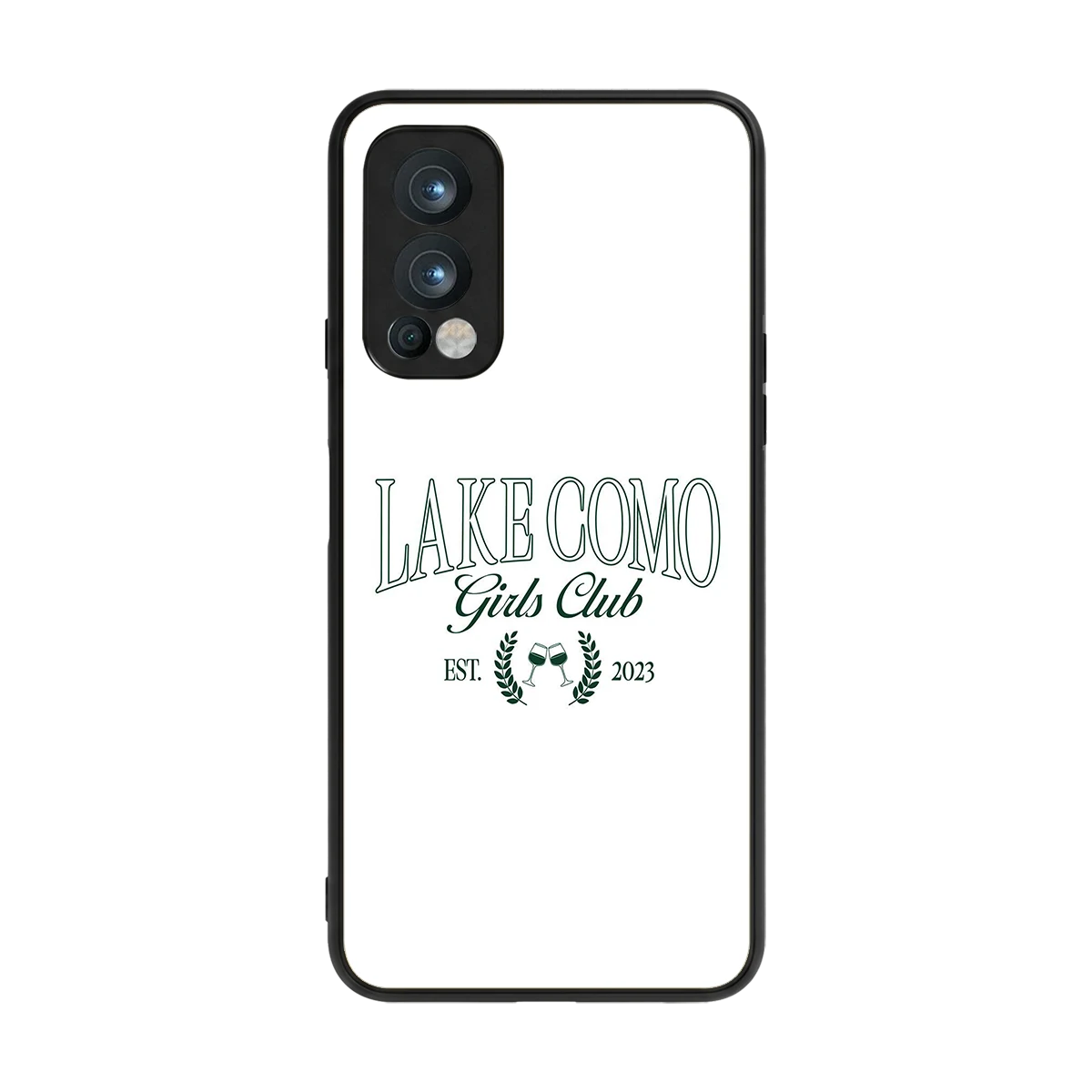 Lake Como back phone cover | glass case for oneplus nord 2