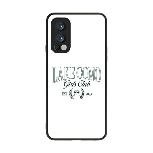 Lake Como back phone cover | glass case for oneplus nord 2