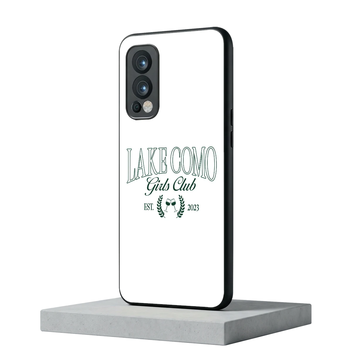 Lake Como oneplus nord 2 mobile cover | shockproof glass phone case