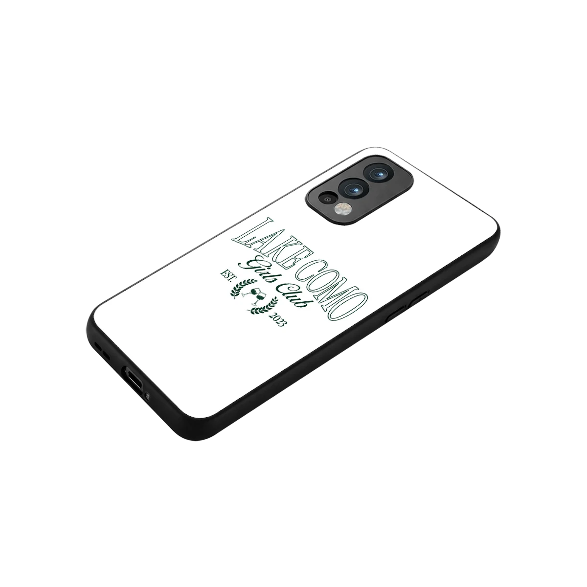 Lake Como stylish phone case for oneplus nord 2 | glossy glass and slim fit