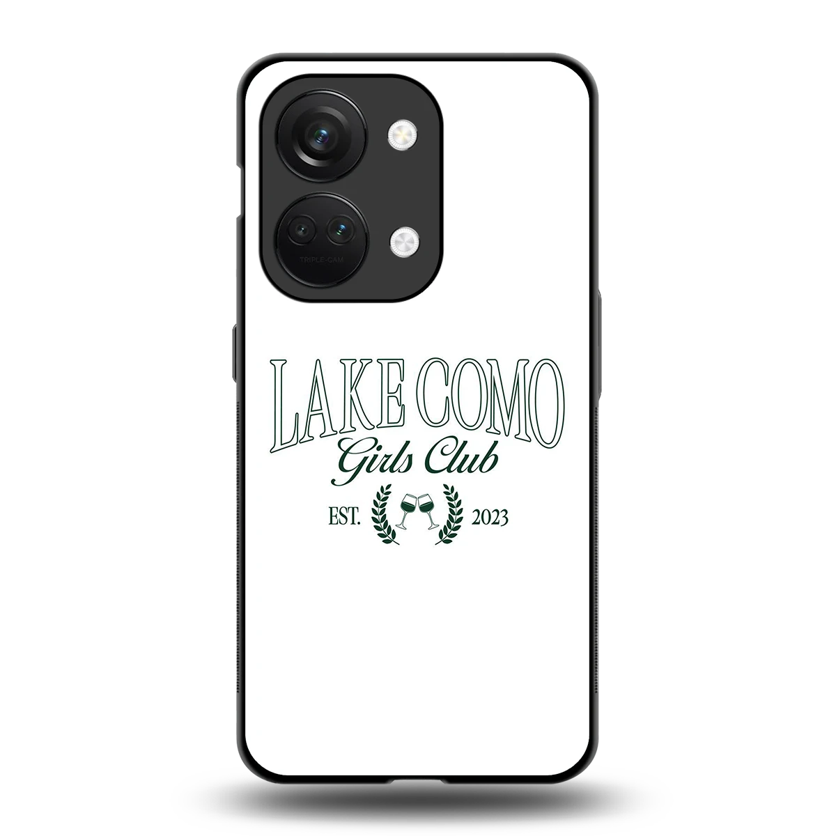 Lake Como back phone cover | glass case for oneplus nord 3